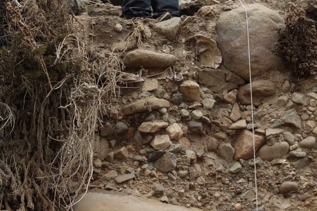 Vestigios del patrimonio arqueológico del recorrido